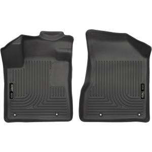 imageHusky Liners Weatherbeater Floor Mats  Fits 20152024 Nissan Murano  Front Row 2pc Black  18611