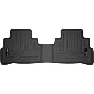 imageHusky Liners Weatherbeater Floor Mats  Fits 20192024 Nissan Murano  2nd Row 1pc Black  19621