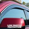 imageHusky Liners Low Profile Ventvisor Rain Guards  Fits 20122023 Subaru Impreza Hatchback  Front amp Rear 4pc Smoke  2854131
