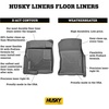 image:imageHusky Liners Xact Contour Floor Mats  Fits 20202025 Nissan Sentra  Front Row 2pc Black  51811