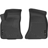 image:imageHusky Liners Weatherbeater Floor Mats  Fits 20162023 Dodge Challenger Rear Wheel Dr Only  Front Row 2pc Black  13641