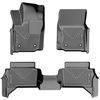 image:imageHusky Liners Weatherbeater Floor Mats  Fits 20242026 Toyota Tacoma  Hybrid Double CAB ONLY  Front amp 2nd Row 3pc Black  99281