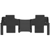 image:imageHusky Liners Xact Contour Floor Mats  Fits 20222024 Jeep Grand Wagoneer w2nd Row Bucket Seats  2nd Row 1pc Black  51421