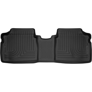 image:imageHusky Liners Weatherbeater Floor Mats  Fits 20122015 Toyota Prius Plug  in  Front amp 2nd Row 3pc Black  9893120102014 Prius  20122015 PlugIn  2nd Row