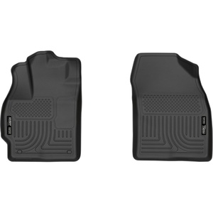 image:imageHusky Liners Weatherbeater Floor Mats  Fits 20122015 Toyota Prius Plug  in  Front amp 2nd Row 3pc Black  9893120102014 Prius  Front Row