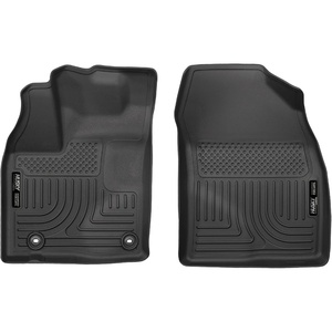 image:imageHusky Liners Weatherbeater Floor Mats  Fits 20122015 Toyota Prius Plug  in  Front amp 2nd Row 3pc Black  9893120122015 Prius PlugIn  Front Row