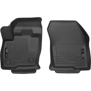 image:imageHusky Liners Weatherbeater Floor Mats  Fits 20152024 Ford Edge  Front Row 2pc Black  13401