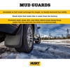 image:imageHusky Liners  Rear Mud Guards  20042012 Chevrolet ColoradoGMC Canyon wLarge Flares Rear Set  Black 2 Pc  57811