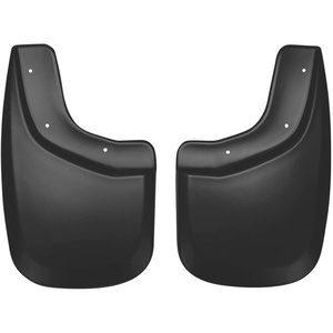 image:imageHusky Liners  Rear Mud Guards  20042012 Chevrolet ColoradoGMC Canyon wLarge Flares Rear Set  Black 2 Pc  57811