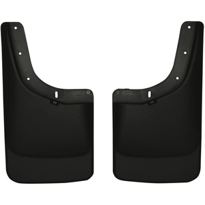 image:imageHusky Liners  Rear Mud Guards  20042012 Chevrolet ColoradoGMC Canyon wo Flares Rear Set  Black 2 Pc  57701